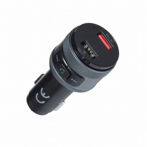 ART transmiter FM bluetooth 5.0 + 2 x USB A QC3.0 FM-57 czarny