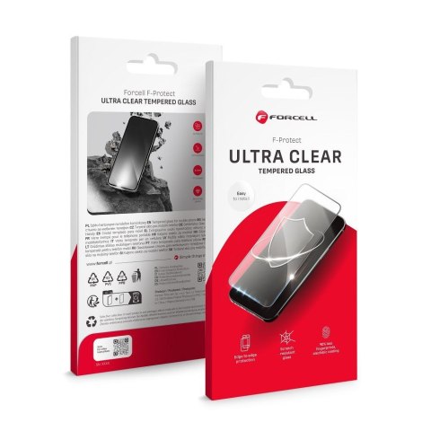 Szkło hartowane do Samsung A37 Forcell Ultra Clear Glass czarne