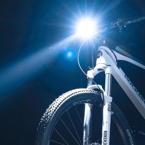Lampka rowerowa Rockbros RHL600 przednia 2600mAh 600lm IPX6 - czarna
