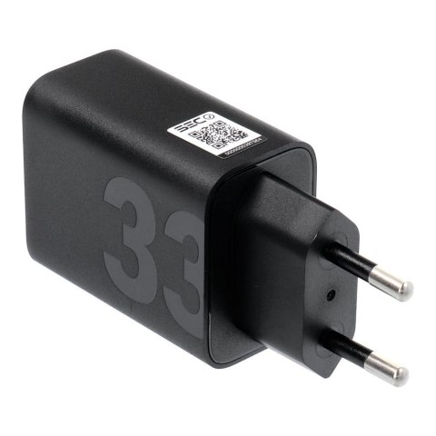 MOTOROLA oryginalna ładowarka sieciowa USB A 33W MC339 czarna bulk