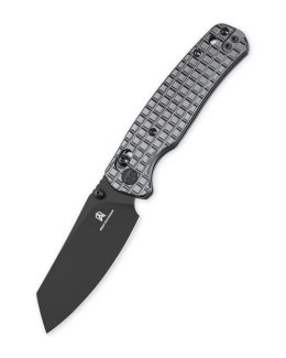 Nóż składany Bestechman Cicada's Wing Grey Frag Stainless Steel, Black PVD 10Cr15MoV (BMK06-S-2)