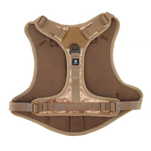 Szelki dla psa TACTICAL rozmiar XL brązowe