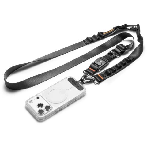 Smycz do telefonu Spigen DA30M Stap Crossbody - czarna