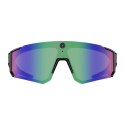 Sportowe okulary Colmi V06 AI Czarne (z niebieskimi szkłami)