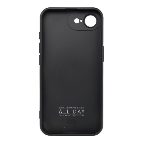 ROAR futerał ALL DAY COLORFUL JELLY do IPHONE 16e (SE 4 2025) / 17e Czarny