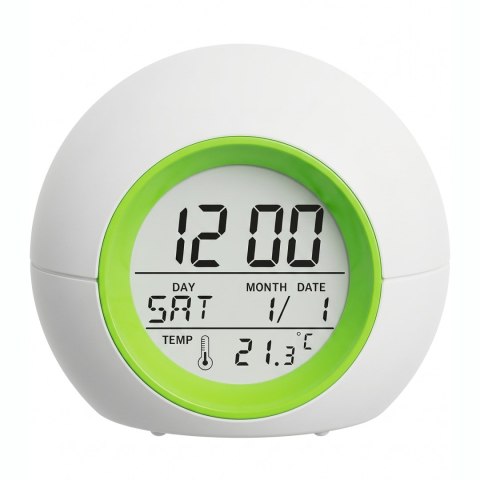 Setty budzik z podświetleniem LED zielony JZ-212