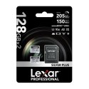 Zestaw 2 kart pamięci Lexar High-Performance Silver Plus microSDXC 2x128GB + adapter