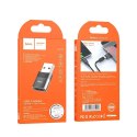 Adapter OTG USB A do USB C Hoco UA17 czarny
