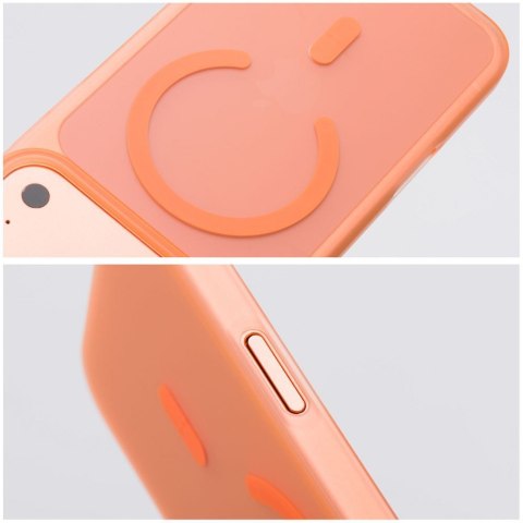 Etui na iPhone 16e (SE4 2025) / 17e Go Orange zgodne z MagSafe pomarańczowe