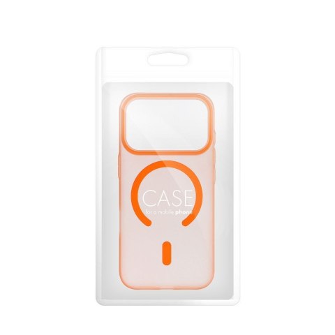 Etui na iPhone 16e (SE4 2025) / 17e Go Orange zgodne z MagSafe pomarańczowe