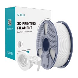 Filament SUNLU PETG High-Speed Matte 1.75mm 1kg (biały)