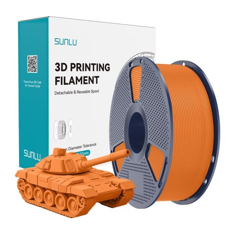 Filament SUNLU PLA+ High-Speed 1.75mm 1kg (pomarańczowy)