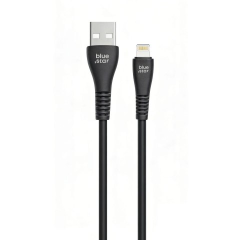 Kabel USB A do Lightning Blue Star 2A 12W 1 m PJ-DG5-A czarny