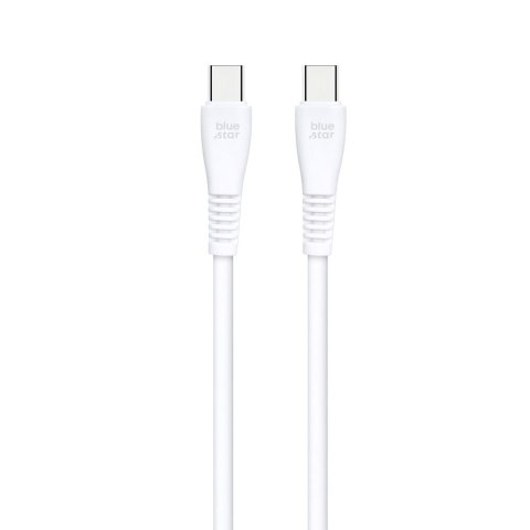 Kabel USB C do USB C Blue Star 3A 60W QC4.0 1 m PJ-DQ1-C biały
