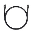 Kabel USB C do USB C Blue Star 3A 60W QC4.0 1 m PJ-DQ1-C czarny