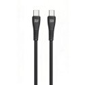 Kabel USB C do USB C Blue Star 3A 60W QC4.0 1 m PJ-DQ1-C czarny