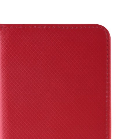 Etui Smart Magnet do Oppo A6 Pro 5G czerwone