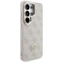 Guess nakładka 4G Big Rhinestone Triangle Strap MagSafe do Samsung Galaxy S26 Ultra różowa