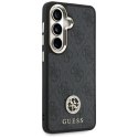 Guess nakładka 4G Big Rhinestone Triangle Strap MagSafe do Samsung Galaxy S26 czarna