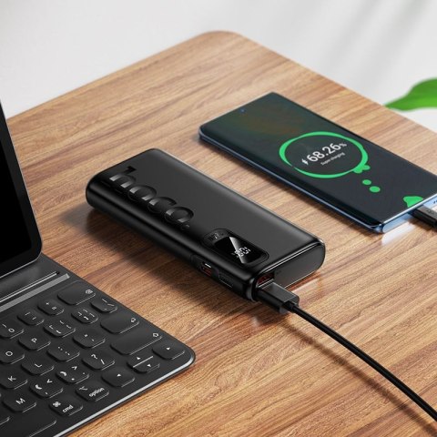 Powerbank Hoco 10000 mAh QC PD 2A 22,5W J158 Pro czarny
