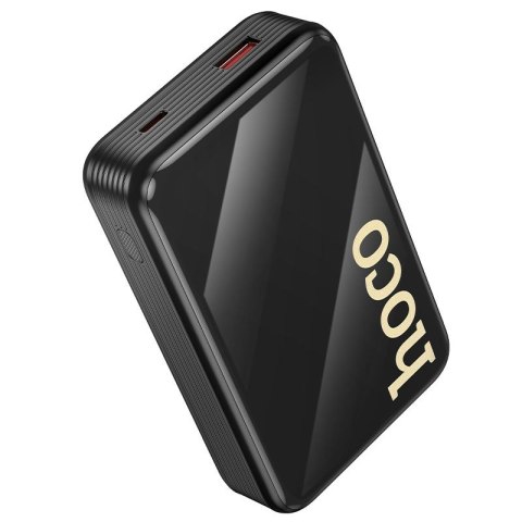 Powerbank Hoco 20000 mAh QC PD 22,5W z wbudowanymi kablami USB C + Lightning Q37A czarny