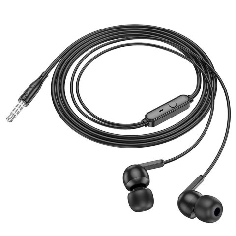 Słuchawki przewodowe douszne Jack 3,5 mm Hoco M124 białe