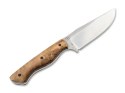 Boker Plus Overnighter Nóż Stały D2 Drewno Burl Skóra