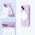 Etui na iPhone 13 PRO MAX Silicone Mag Cover zgodne z MagSafe (camera protection) różowe
