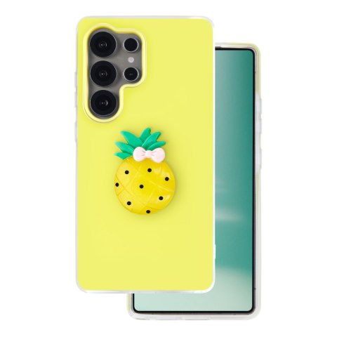 Nakładka Fruit 2in1 do Samsung Galaxy S25 Ultra żółta