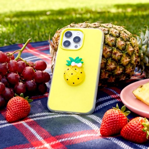 Nakładka Fruit 2in1 do iPhone 12 / 12 Pro 6,1" żółta