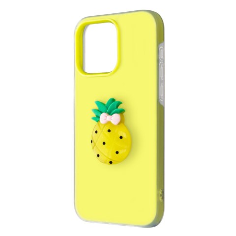 Nakładka Fruit 2in1 do iPhone 13 6,1" żółta