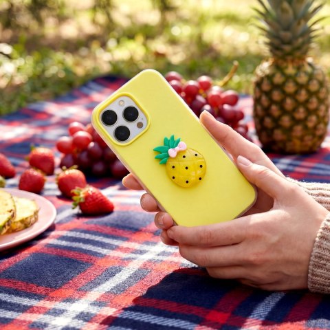 Nakładka Fruit 2in1 do iPhone 15 Pro 6,1" żółta