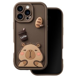 Nakładka Ultra Trendy 3D do Samsung Galaxy S25 FE capybara