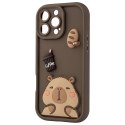 Nakładka Ultra Trendy 3D do iPhone 12 6,1" capybara