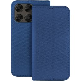 Etui Smart Magnet do Motorola Moto G67 5G / G77 5G granatowe