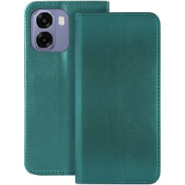Etui Smart Magnetic do Oppo A6 4G / A6 5G / A6X 4G / A6X 5G / A6S 4G / A6S 5G Global ciemnozielone