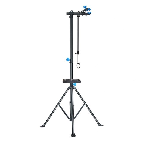 Stojak serwisowy Wozinsky WSS-180 z pokrętłami podłogowy do rowerów 30 kg - czarny