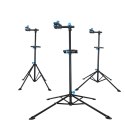 Stojak serwisowy Wozinsky WSS-180 z pokrętłami podłogowy do rowerów 30 kg - czarny