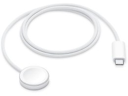 Oryginalny Kabel do szybkiego ładowania indukcyjnego Apple Watch USB C 7,5W 1m MT0H3ZM/A biały blister