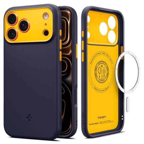 Etui Spigen Nano Pop MagSafe na iPhone 17 Pro Max - granatowe