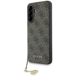 GUESS futerał do SAMSUNG A56 GUHCSA56GF4GBR (PU 4G Charm) brązowy