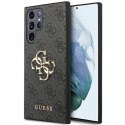 GUESS futerał do SAMSUNG S24 Ultra GUHCS24L4GMGGR (Leather 4G Metal Logo) czarny