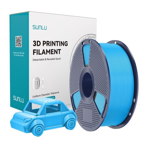 Filament SUNLU PETG 1.75mm 1kg (cyjan)