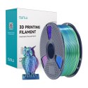 Filament SUNLU PLA+ Silk Tri-Color 1.75mm 1kg (niebiesko-zielono-fioletowy)