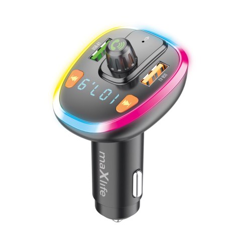 Maxlife transmiter FM BT MXFT-04 czarny