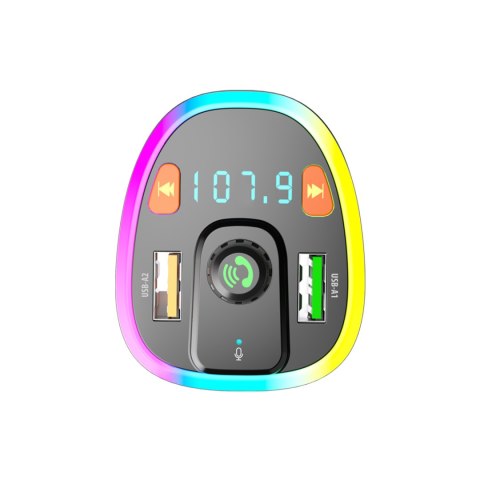 Maxlife transmiter FM BT MXFT-04 czarny