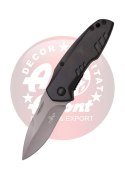 Nóż składany Third Decor Habitat N83N Black Anodized Aluminum, Titanium Gray Coated 420 (TH-N83N)