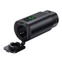 Adapter V2L Type 2 - Schuko 3500W z wyświetlaczem mocy i etui - czarn