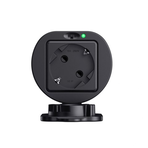 Adapter V2L Type 2 - Schuko 3500W z wyświetlaczem mocy i etui - czarn