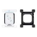 Szkło Hartowane 5D do Apple Watch SE / SE 2 / SE 3 44MM Mr. Monkey Glass (Anti-Static Strong HD) czarne
